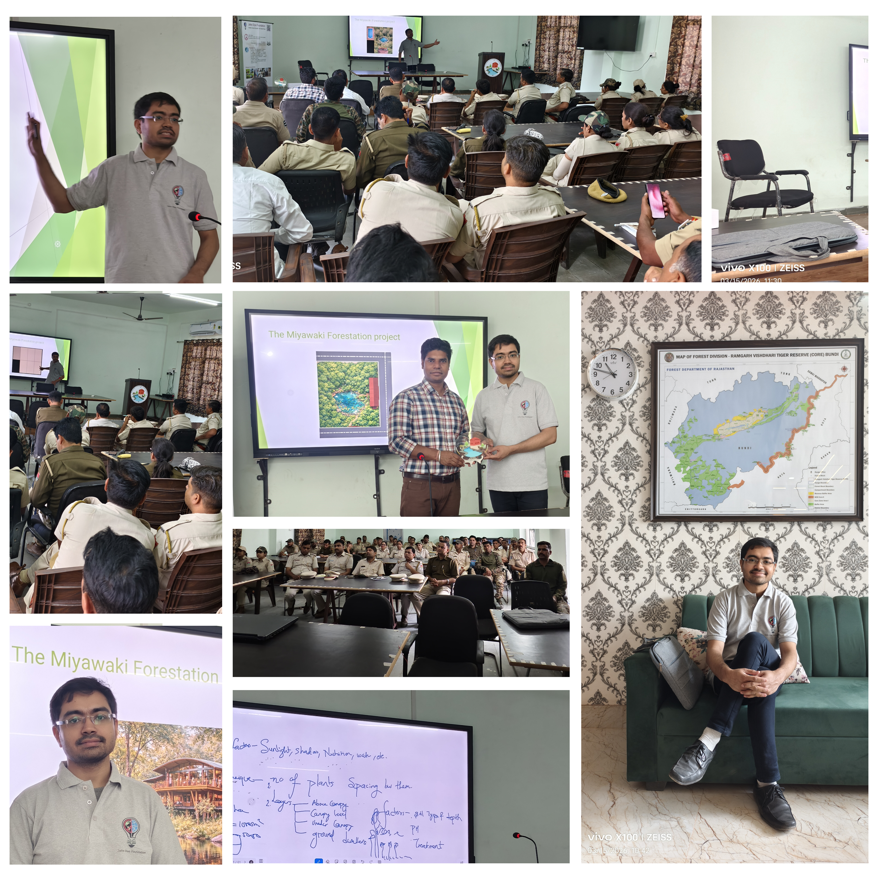 Miyawaki forestation training